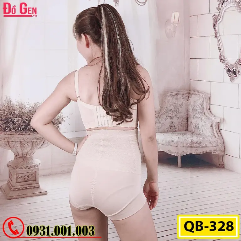 Quần Gen Lót Định Hình Chống Cuộn Cao Cấp Hỗ Trợ Giảm Cân (Cod: QB-328)