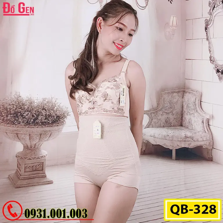 Quần Gen Lót Định Hình Chống Cuộn Cao Cấp Hỗ Trợ Giảm Cân (Cod: QB-328)