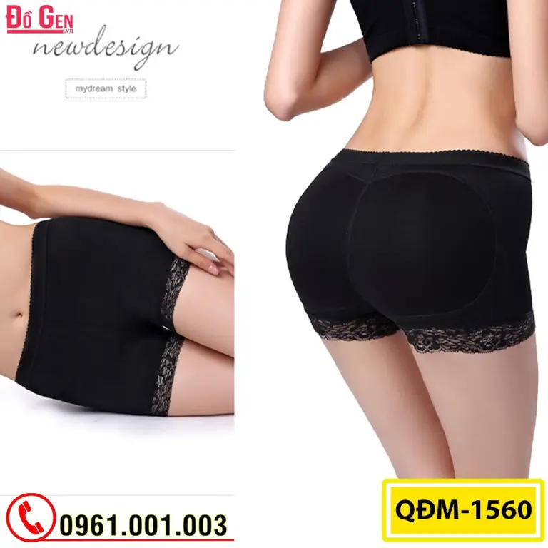 Quần Độn Hông - Quần Độn Mông Cao Cấp Cho Bạn Vòng 3 Hoàn Hảo (Cod: QDM-1560)