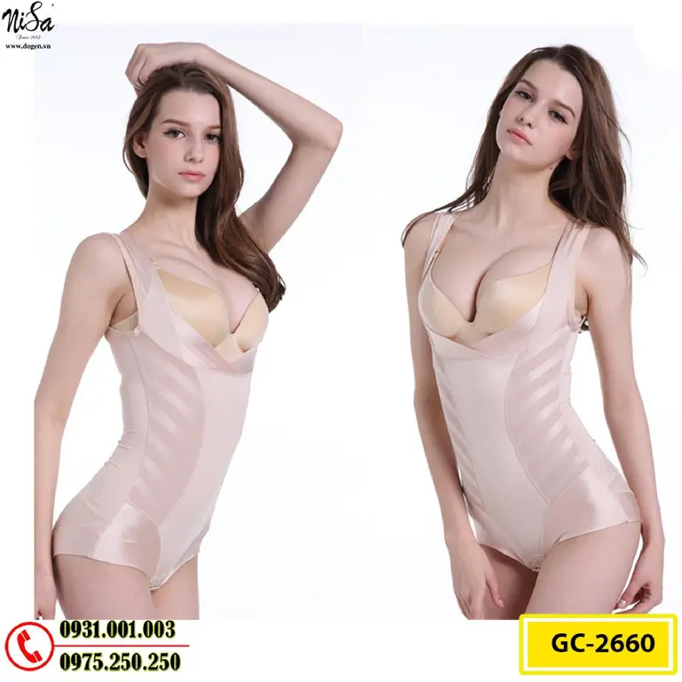 Quần Áo Lót Định Hình - Đồ Gen Định Hình Cao Cấp Liền Thân Cho Nữ (Cod: GC-2660)