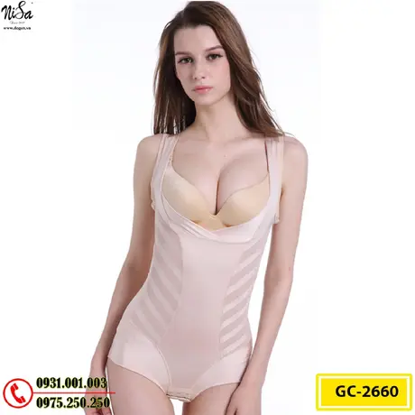Quần Áo Lót Định Hình - Đồ Gen Định Hình Cao Cấp Liền Thân Cho Nữ (Cod: GC-2660)