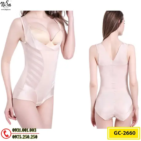 Quần Áo Lót Định Hình - Đồ Gen Định Hình Cao Cấp Liền Thân Cho Nữ (Cod: GC-2660)