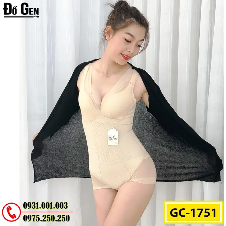 Đồ Lót Gen Định Hình Cao Cấp Nâng Mông, Thu Nhỏ Vòng Eo (Cod: GC-1751)