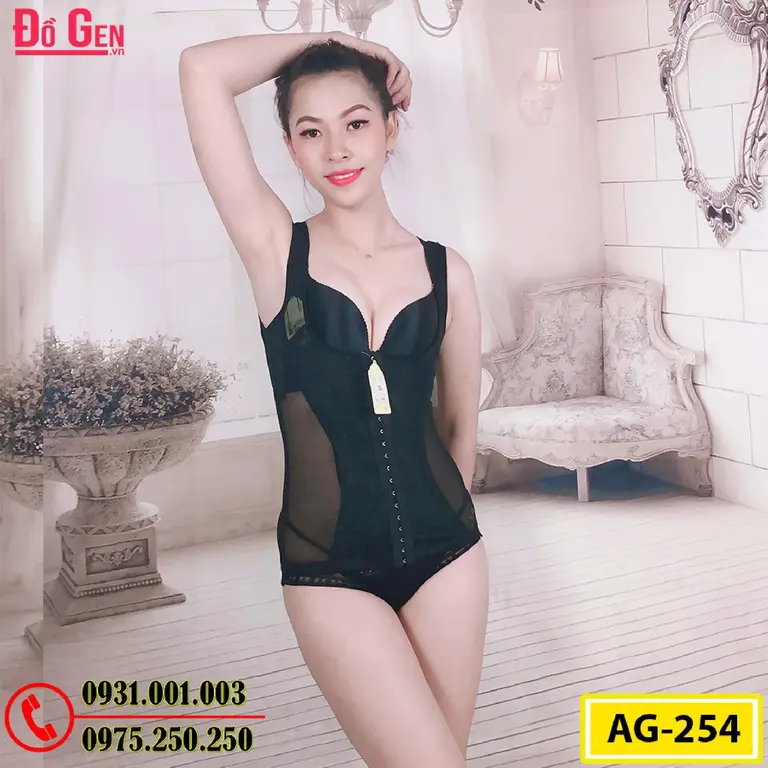 Áo Lót Gen Định Hình - Gen Nịt Bụng Thu Gọn Vòng Eo (Cod: AG-254)
