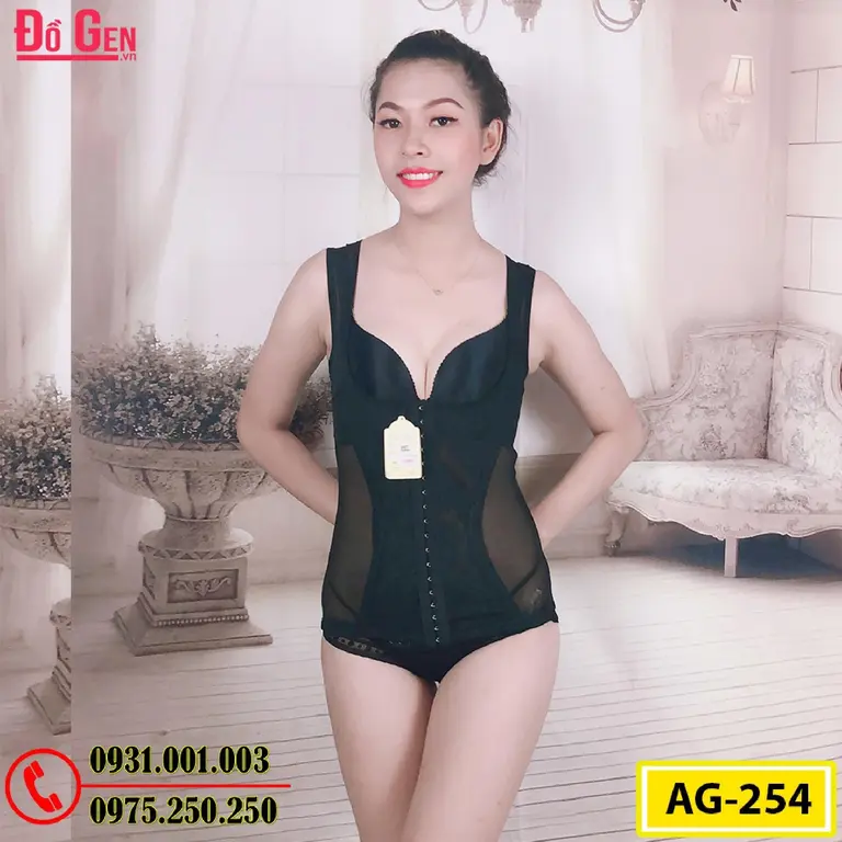 Áo Lót Gen Định Hình - Gen Nịt Bụng Thu Gọn Vòng Eo (Cod: AG-254)