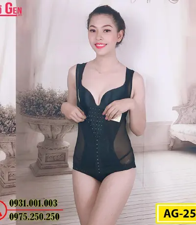 Áo Lót Gen Định Hình - Gen Nịt Bụng Thu Gọn Vòng Eo (Cod: AG-254)