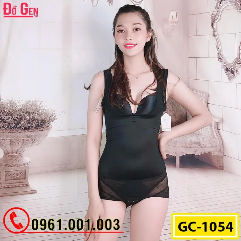 Bộ Đồ Lót Gen Định Hình - Gen Nịt Bụng Thu Gọn Vòng Eo (Cod: GC-1054)