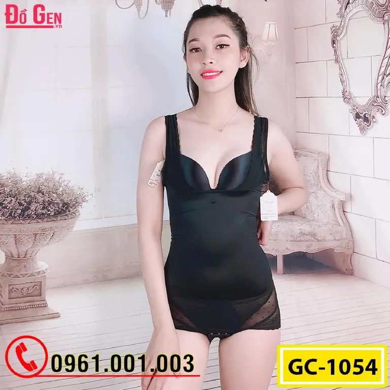 Bộ Đồ Lót Gen Định Hình - Gen Nịt Bụng Thu Gọn Vòng Eo (Cod: GC-1054)