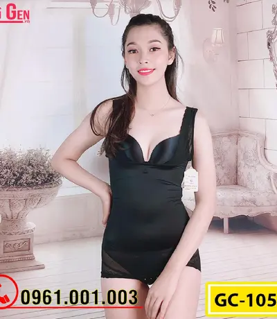 Bộ Đồ Lót Gen Định Hình - Gen Nịt Bụng Thu Gọn Vòng Eo (Cod: GC-1054)