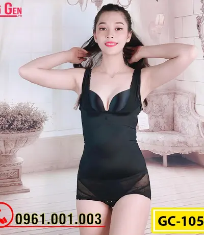 Bộ Đồ Lót Gen Định Hình - Gen Nịt Bụng Thu Gọn Vòng Eo (Cod: GC-1054)