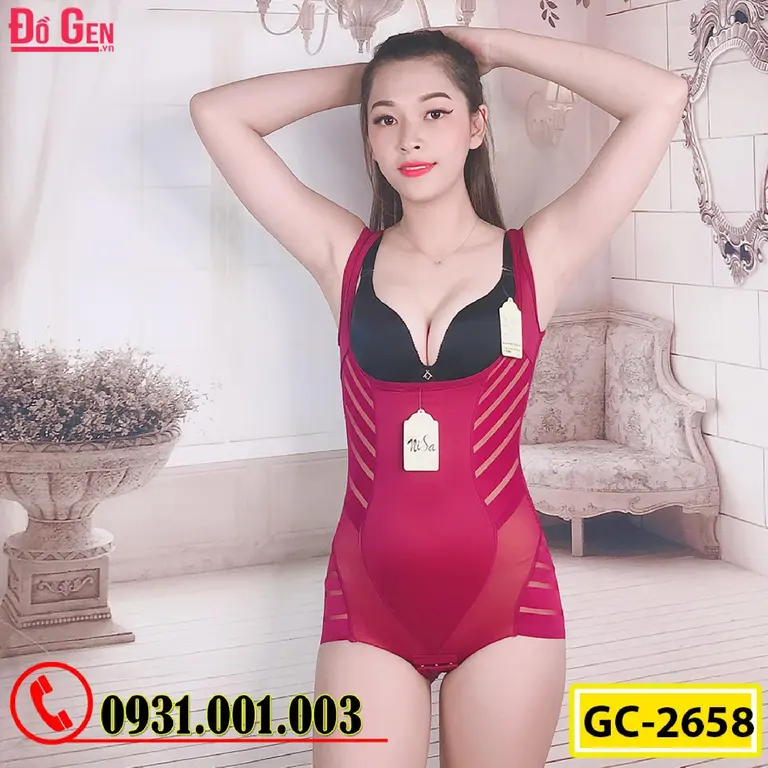 Đồ Lót Định Hình - Quần Áo Gen Định Hình Bikini Liền Thân Cao Cấp (Cod: GC-2658)