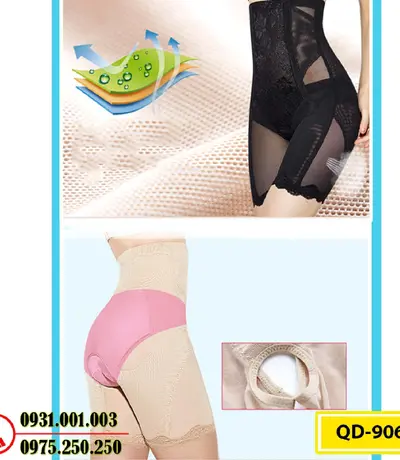 Quần Gen Định Hình Chống Cuộn Định Hình Vòng 2 (Cod: QD-906)