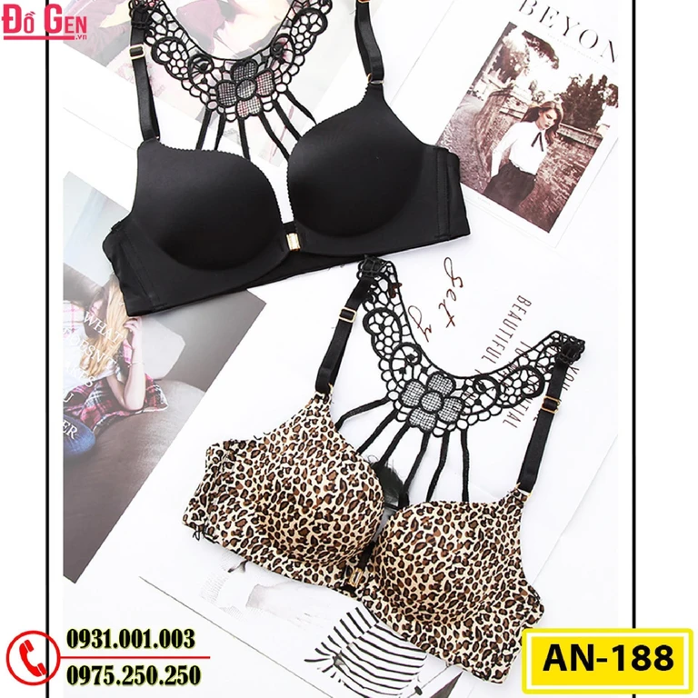 Áo Lót Độn Ngực Không Gọng Da Beo AN-188