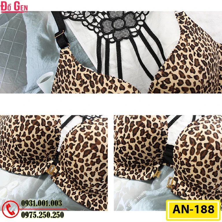 Áo Lót Độn Ngực Không Gọng Da Beo AN-188