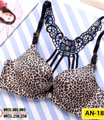 Áo Lót Độn Ngực Không Gọng Da Beo AN-188