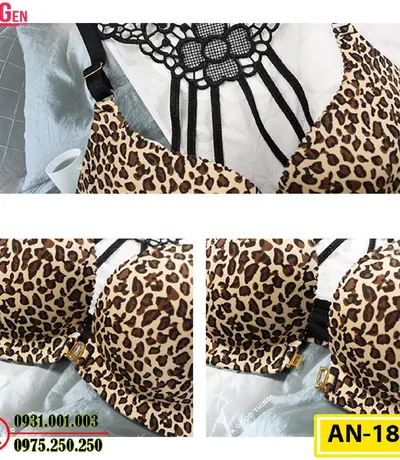 Áo Lót Độn Ngực Không Gọng Da Beo AN-188