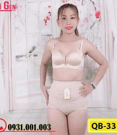 Gen Nịt Bụng - Quần Lót Gen Định Hình Cao Cấp Chống Cuộn Thu Gọn Vòng Eo (Cod: QB-331)