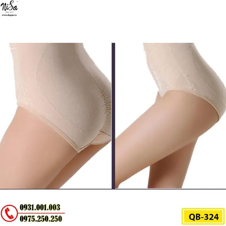 Quần Gen Định Hình - Quần Lót Gen Định Hình Nâng Mông, Thu Nhỏ Eo (Cod: QB-324)