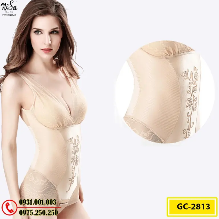 Đồ Lót Gen Định Hình Cao Cấp Nâng Mông, Thu Nhỏ Vòng Eo (Cod: GC-2813)