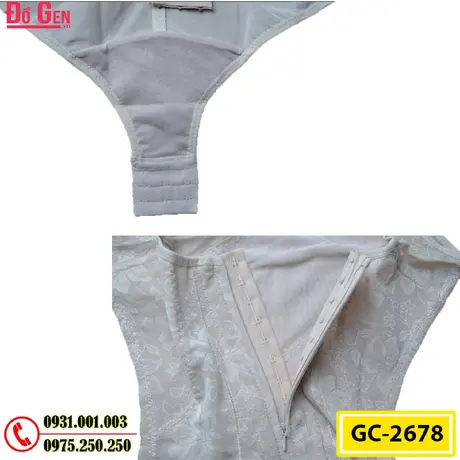 Quần Áo Gen Định Hình - Đồ Lót Định Hình Liền Thân Thu Nhỏ Bụng (Cod: GC-2678)