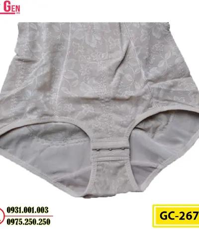 Quần Áo Gen Định Hình - Đồ Lót Định Hình Liền Thân Thu Nhỏ Bụng (Cod: GC-2678)
