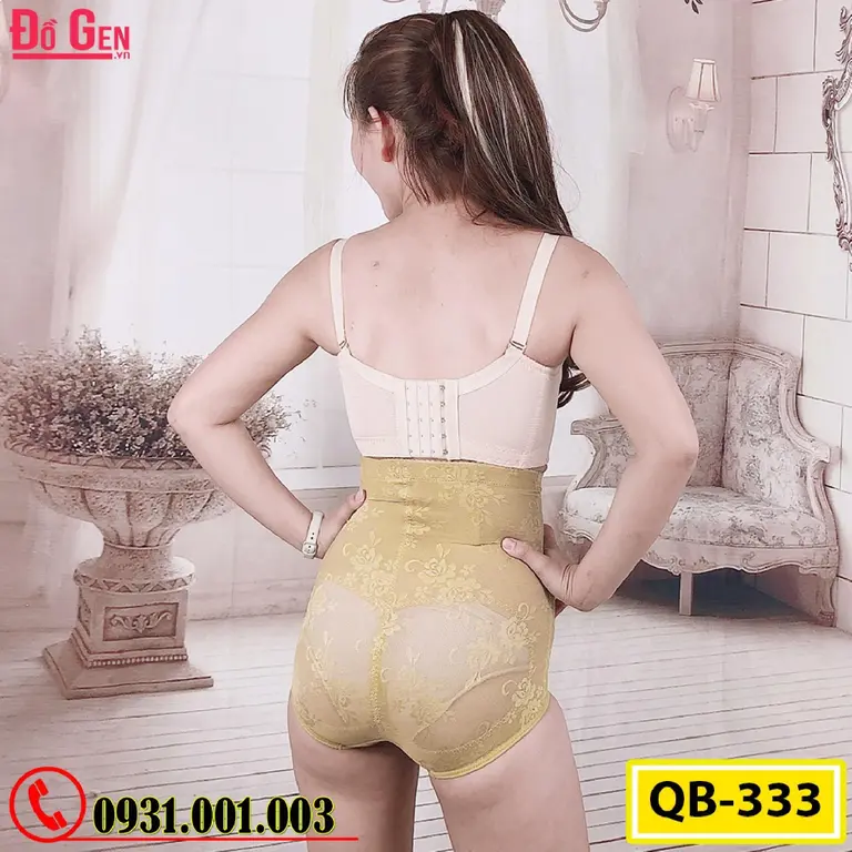 Quần Lót Gen Định Hình - Gen Nịt Bụng Dành Cho Phụ Nữ Sau Sinh (Cod: QB-333)