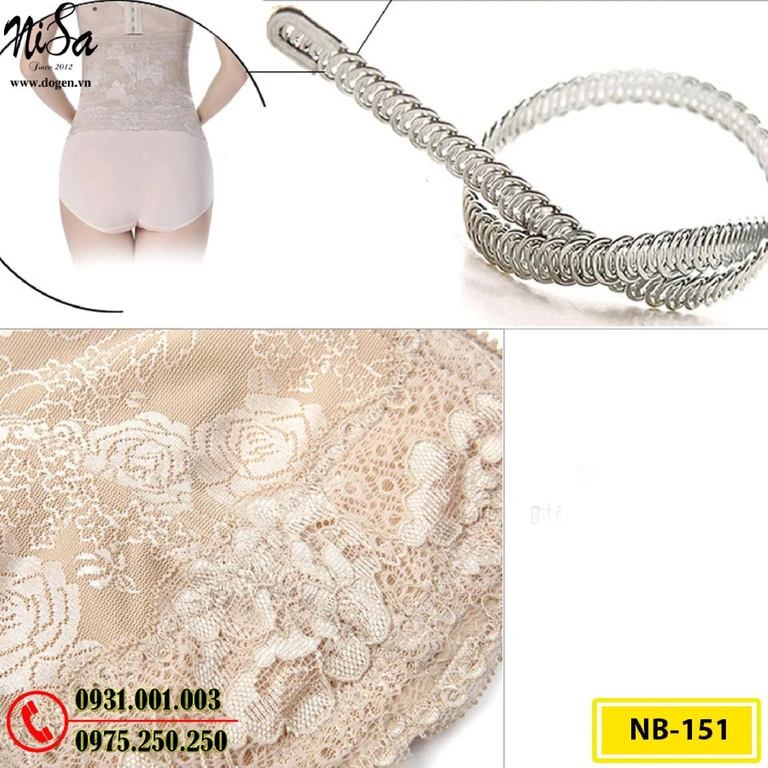 Gen Nịt Bụng Định Cao Cấp Hình Vòng Eo Cột Sống (Cod: NB-151)
