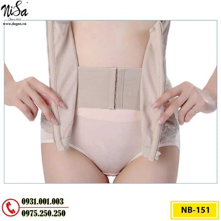 Gen Nịt Bụng Định Cao Cấp Hình Vòng Eo Cột Sống (Cod: NB-151)