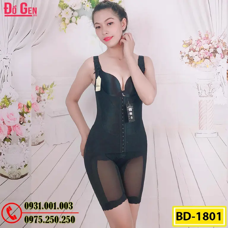 Bộ Đồ Lót Định Hình - Đồ Gen Định Hình Cao Cấp Giảm Bụng Thon Eo (COD: BD-1801)