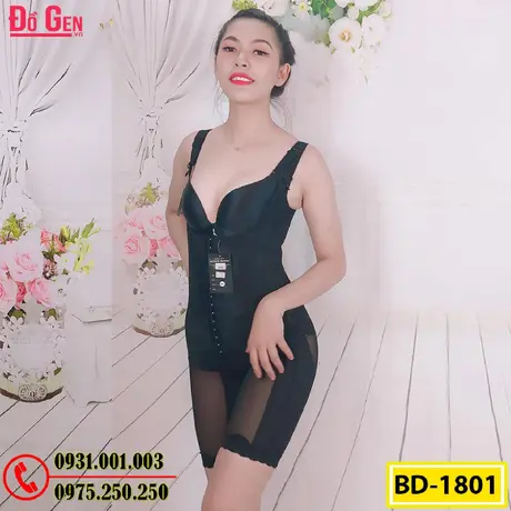 Bộ Đồ Lót Định Hình - Đồ Gen Định Hình Cao Cấp Giảm Bụng Thon Eo (COD: BD-1801)