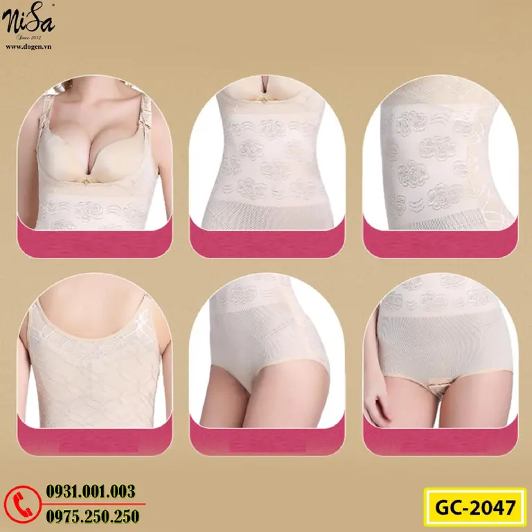 Đồ Lót Định Hình - Quần Áo Gen Định Hình Cao Cấp Liền Thân (COD: GC-2047)