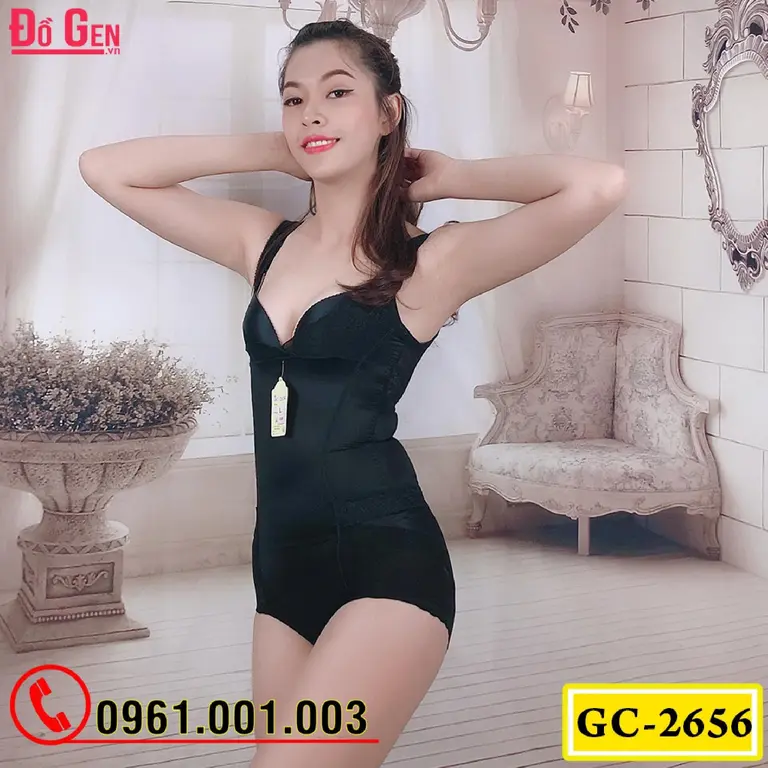 Đồ Lót Gen Định Hình Liền Thân Cao Cấp Thu Nhỏ Eo (Cod: GC-2656)