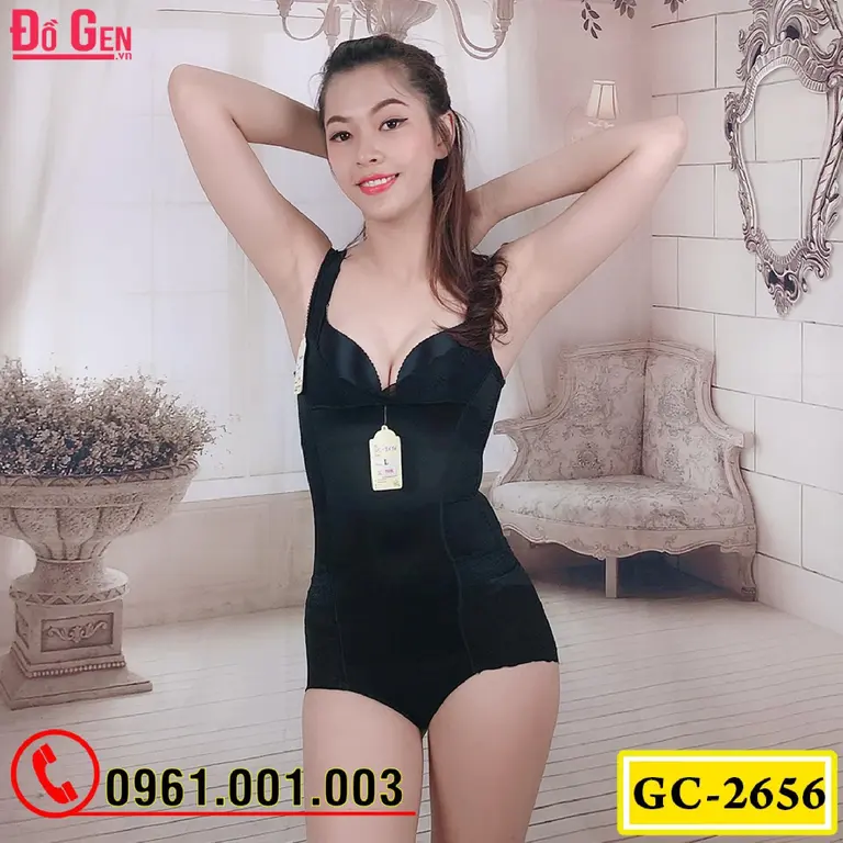 Đồ Lót Gen Định Hình Liền Thân Cao Cấp Thu Nhỏ Eo (Cod: GC-2656)