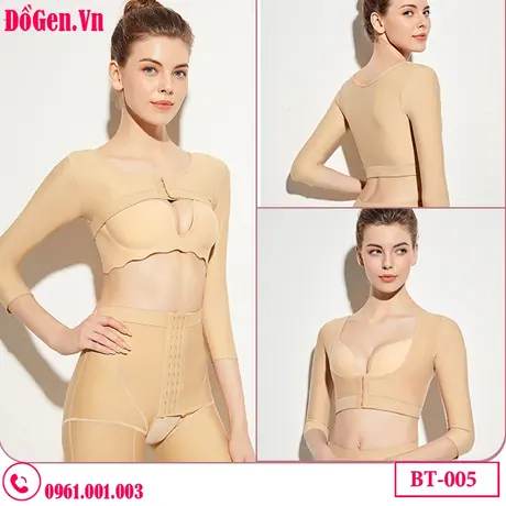 Áo gen màu da che mỡ nách, nâng ngực tự nhiên