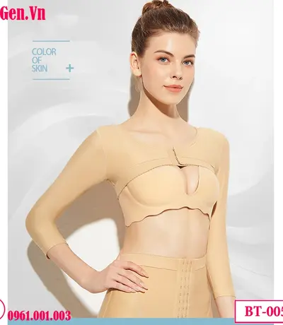 Áo định hình màu da giấu mỡ nách không lộ