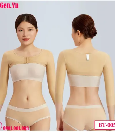 Áo gen toàn thân gọn ngực, gọn tay, gọn eo