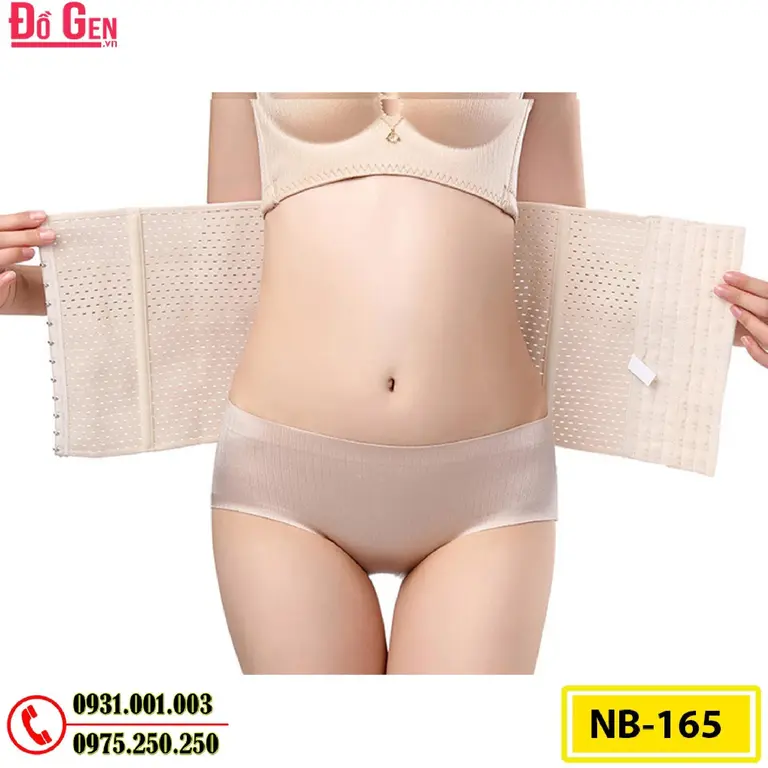 Gen Nịt Bụng Định Hình Nhỏ Eo Thon Bụng (Cod: NB-165)