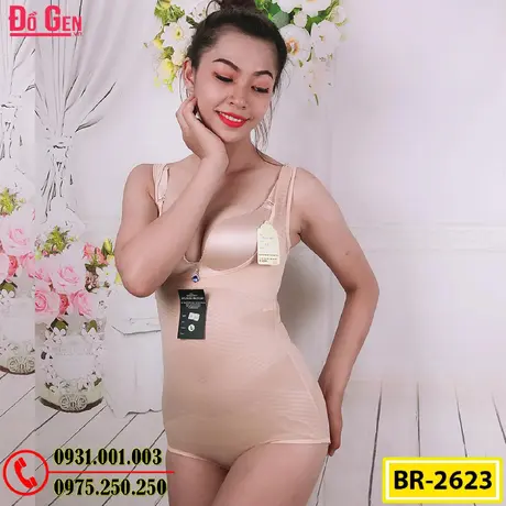 Bộ Đồ Lót Gen Định Hình Giúp Thon Gọn Eo (Cod: BR-2623)