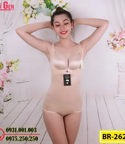Bộ Đồ Lót Gen Định Hình Giúp Thon Gọn Eo (Cod: BR-2623)