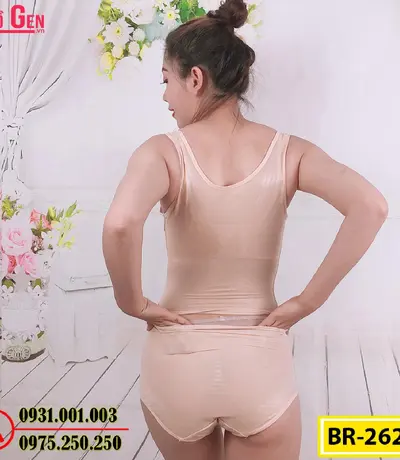 Bộ Đồ Lót Gen Định Hình Giúp Thon Gọn Eo (Cod: BR-2623)