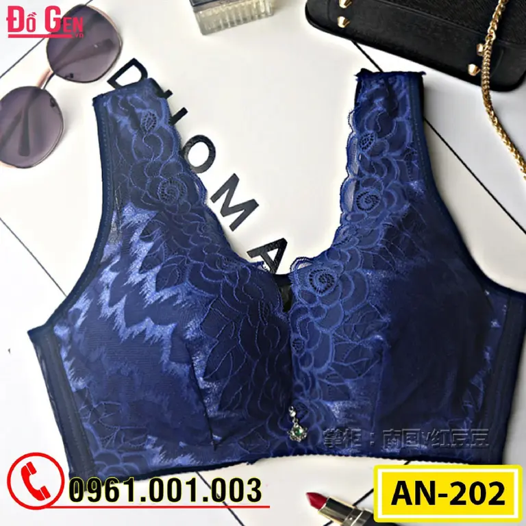 Áo Ngực Bản To Cao Cấp Không Gọng Cod: AN-202