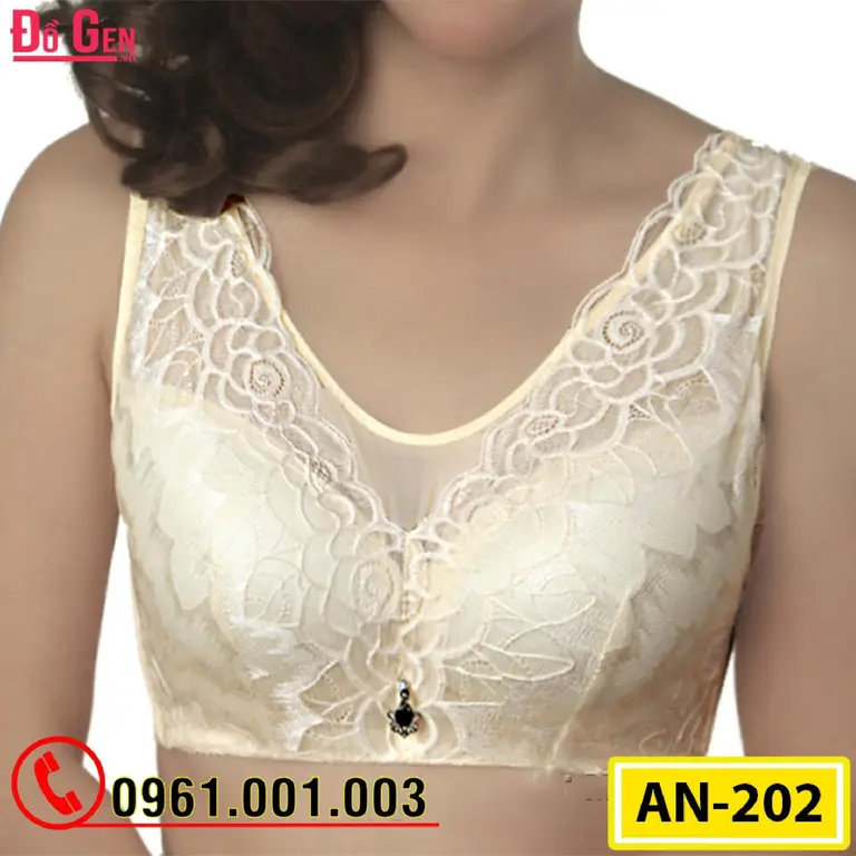 Áo Ngực Bản To Cao Cấp Không Gọng Cod: AN-202
