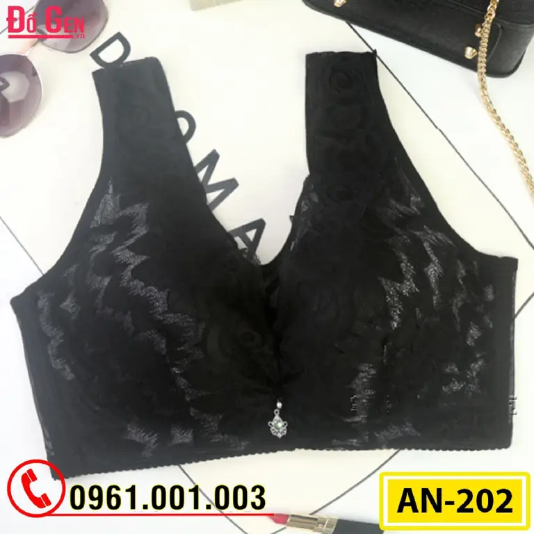 Áo Ngực Bản To Cao Cấp Không Gọng Cod: AN-202
