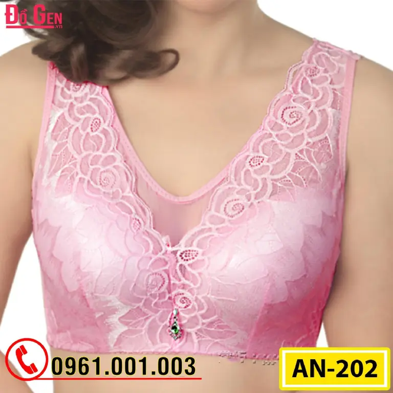 Áo Ngực Bản To Cao Cấp Không Gọng Cod: AN-202