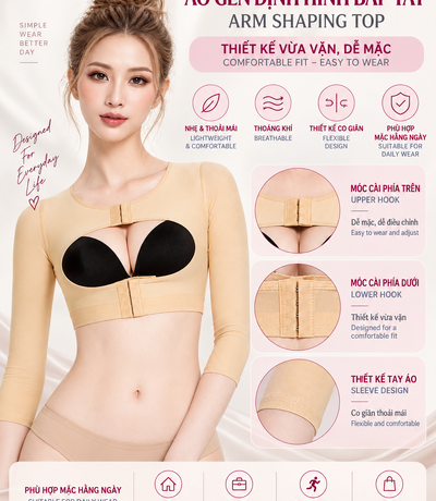 Chi tiết móc cài trước áo gen định hình PL21 Casvico
