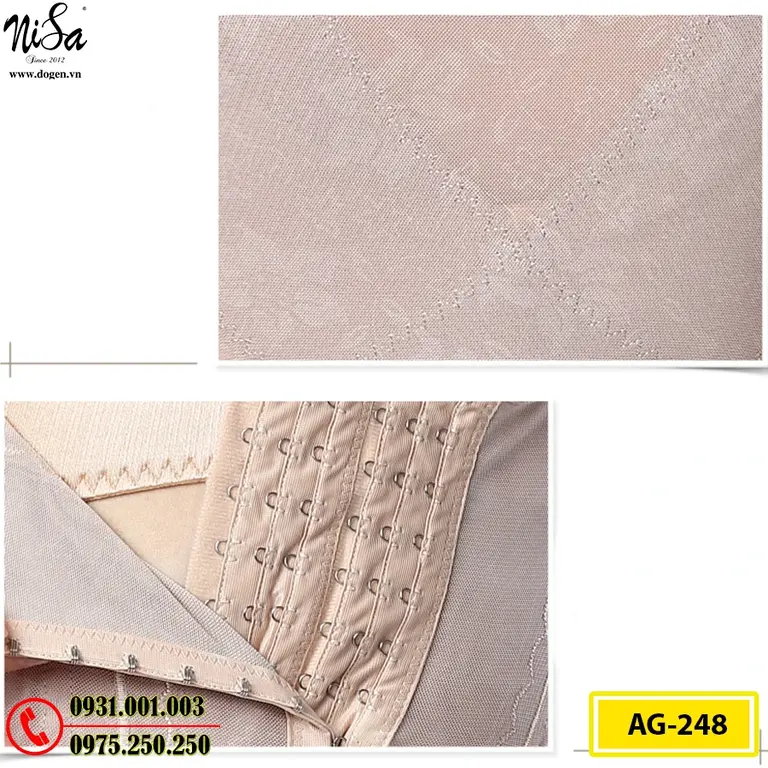 Áo Lót Gen Định Hình Cao Cấp Thu Gọn Vòng Eo (Cod: AG-248)