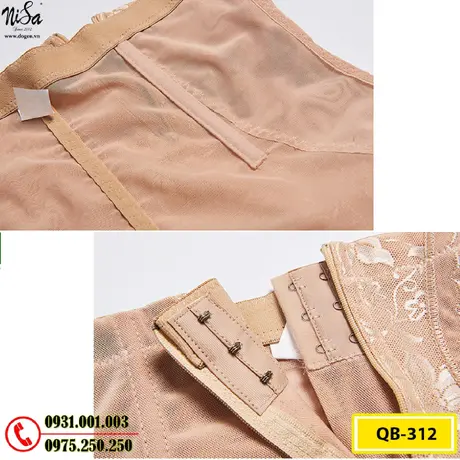 Quần Lót Gen Định Hình Cao Cấp Chống Cuộn Thu Gọn Vòng Eo (Cod: QB-312)