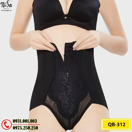 Quần Lót Gen Định Hình Cao Cấp Chống Cuộn Thu Gọn Vòng Eo (Cod: QB-312)