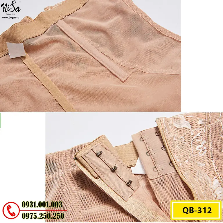 Quần Lót Gen Định Hình Cao Cấp Chống Cuộn Thu Gọn Vòng Eo (Cod: QB-312)