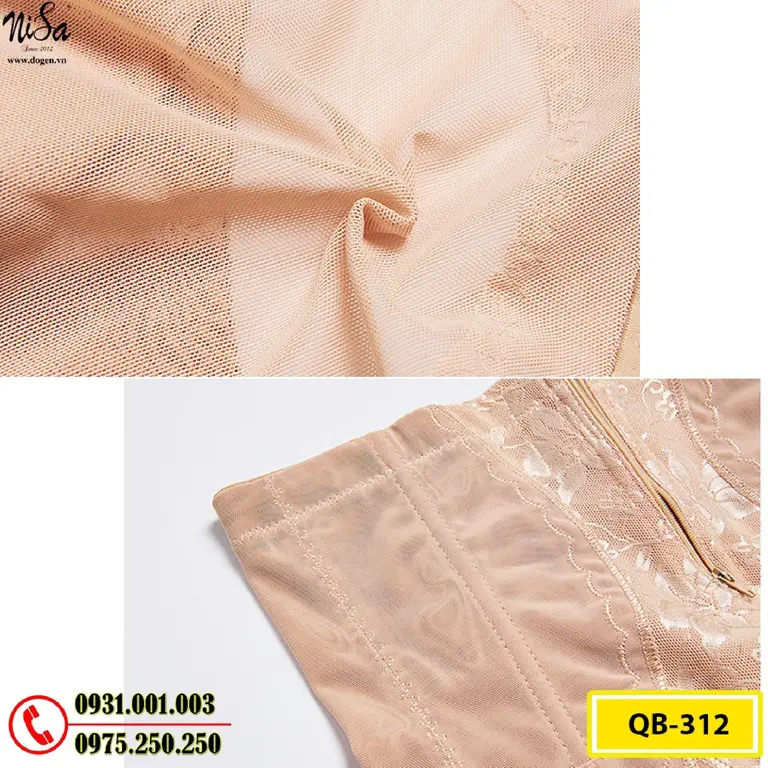 Quần Lót Gen Định Hình Cao Cấp Chống Cuộn Thu Gọn Vòng Eo (Cod: QB-312)